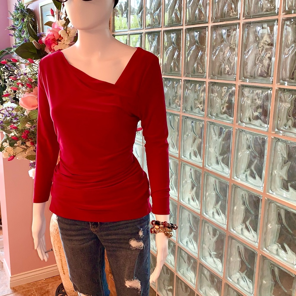 WHBM asymmetrical top
